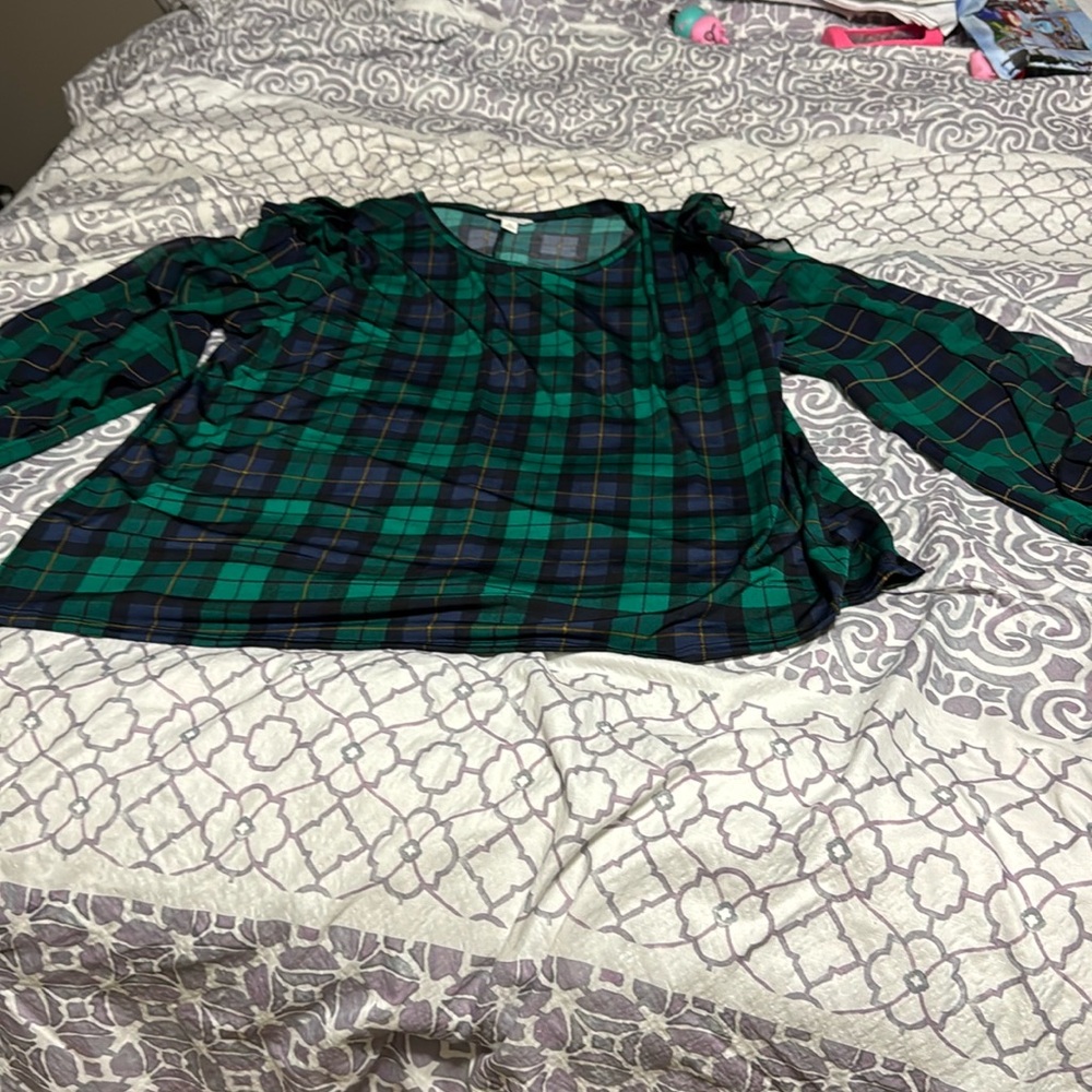 Long sleeve dress blouse